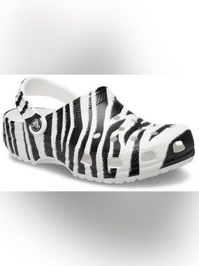 Crocs Classic Zebra Clogs